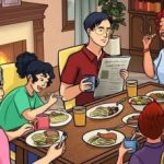 هناك خطأ خفي في صورة عشاء عائلي: قليلون فقط سيجدونه